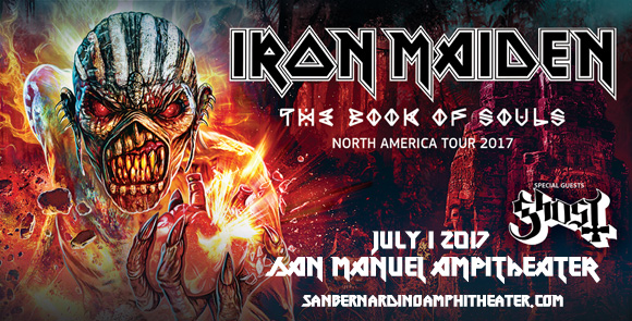 Iron Maiden & Ghost at San Manuel Amphitheater