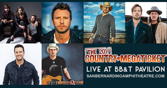 2017 Country Megaticket Tickets (Includes All Performances at Honda Center & Glen Helen Amphitheater) at San Manuel Amphitheater
