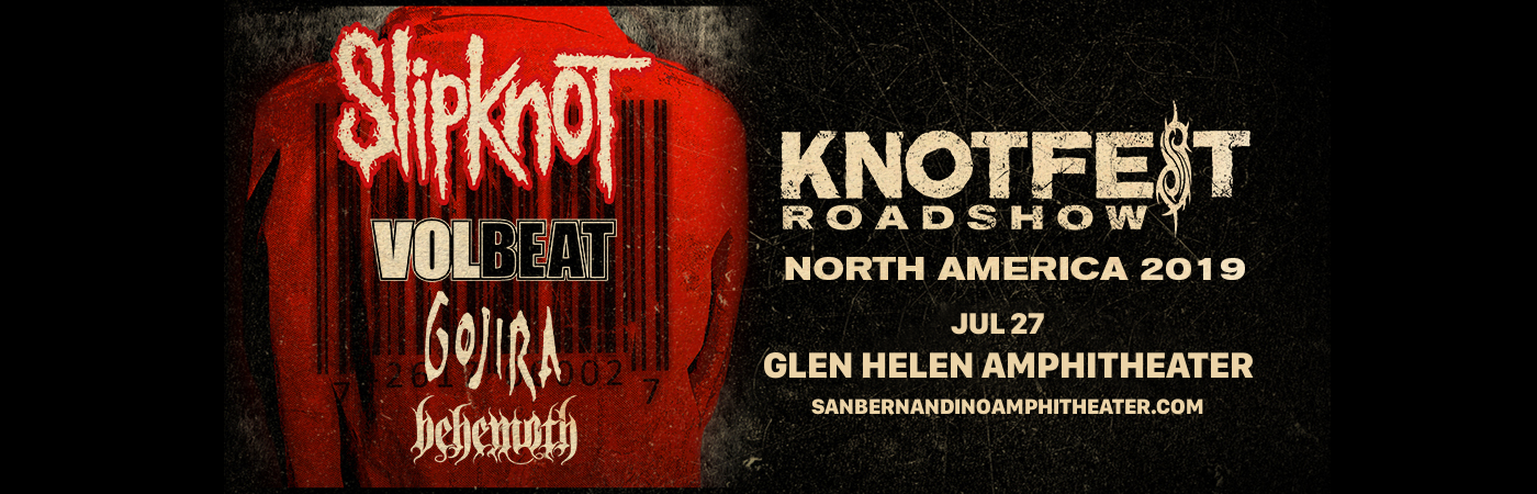 Slipknot, Volbeat, Gojira & Behemoth at Glen Helen Amphitheater