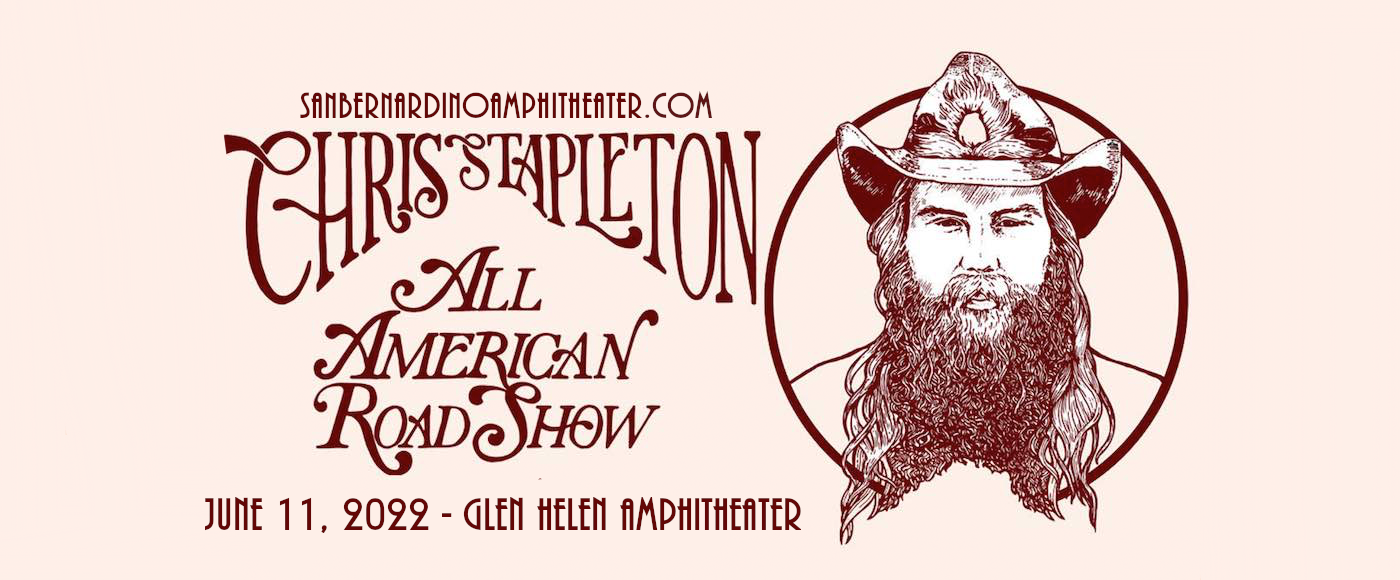 Chris Stapleton at Glen Helen Amphitheater