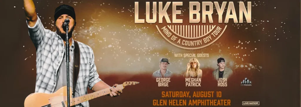 Luke Bryan at Glen Helen Amphitheater